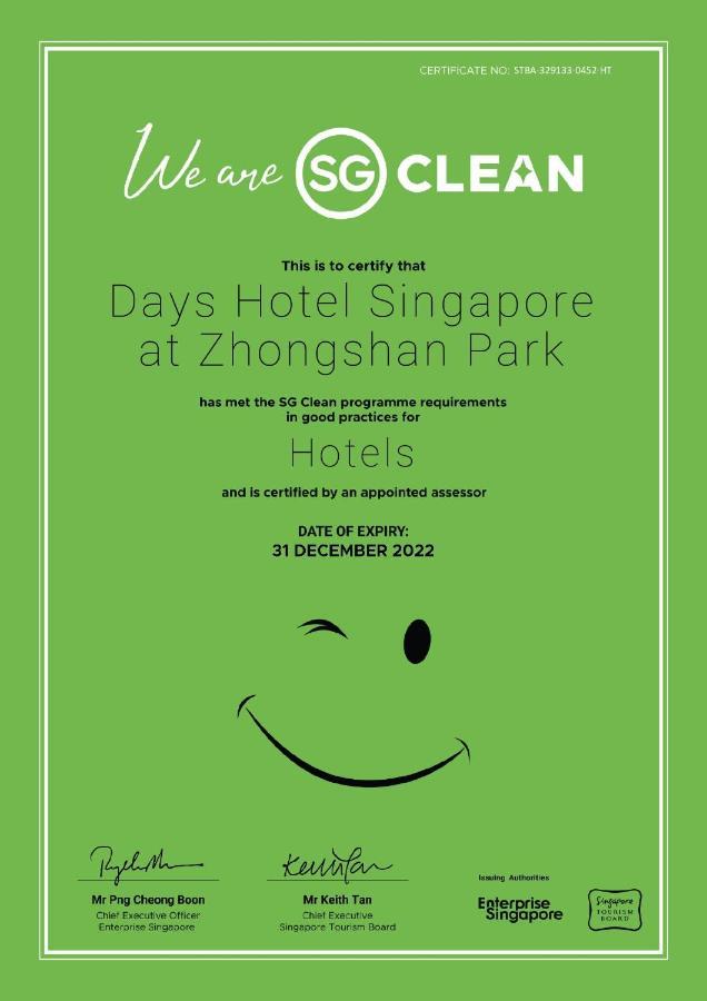 Days Hotel By Wyndham Singapore At Zhongshan Park Dış mekan fotoğraf